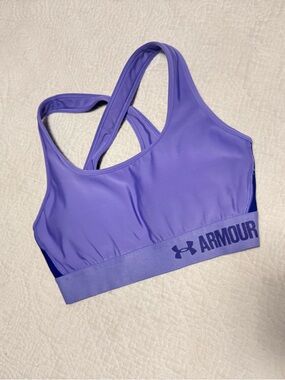 Under Armour Lavender Racerback Sports Bra
